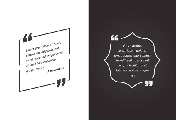 Remark Quote Template