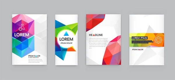 identity with letter logo elements