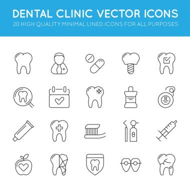 En az diş hekimi simgeler kümesi