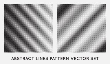 Set of Zigzag Lines Pattern clipart
