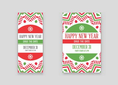 Davetiye şablon kümesi