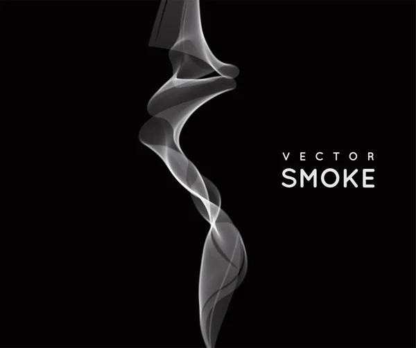 Abstrakter transparenter Rauch — Stockvektor