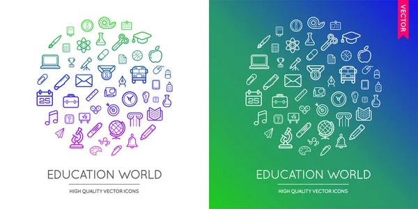 Conjunto de iconos modernos — Archivo Imágenes Vectoriales