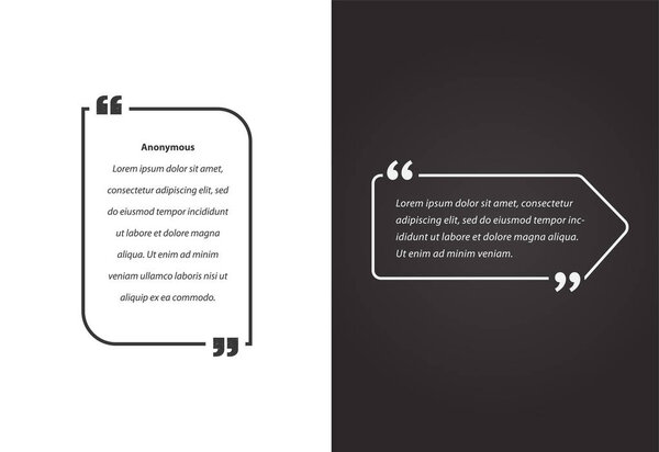 Remark Quote Template