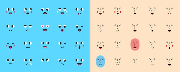 Set van Emoticons voor apparaten — Stockvector