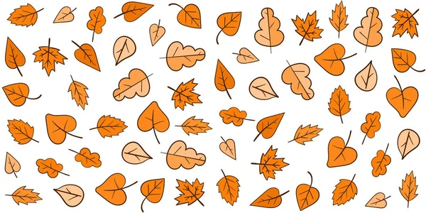 Sommaren och hösten hösten — Stock vektor