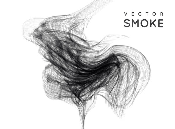 abstract graphic smoke