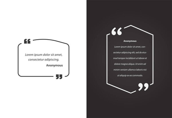 Remark Quote Template