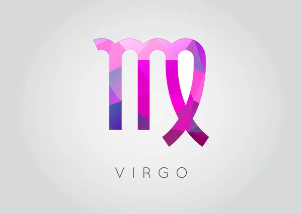 Virgo Constelación icono — Vector de stock