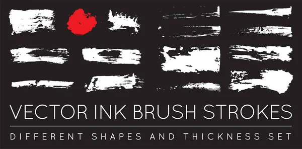 Pen Ink Brush Strokes