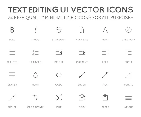 User Interface icon set — Stock Vector