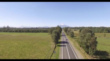 Volkan Osorno Bölgesi Los Lagos Şili Yolu