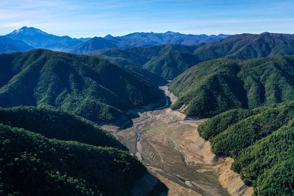 Lagoon Embalse Bullileo Region Maule Chile — 스톡 사진