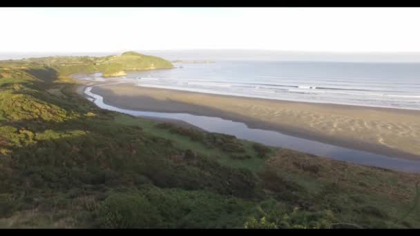 4k video of Chilean Island Chiloe coast — Stock Video