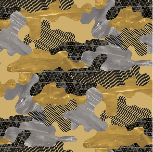 Abstracte camouflage patroon — Stockvector
