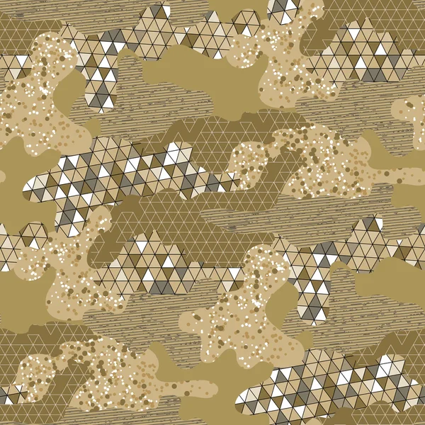 Abstracte camouflage patroon — Stockvector