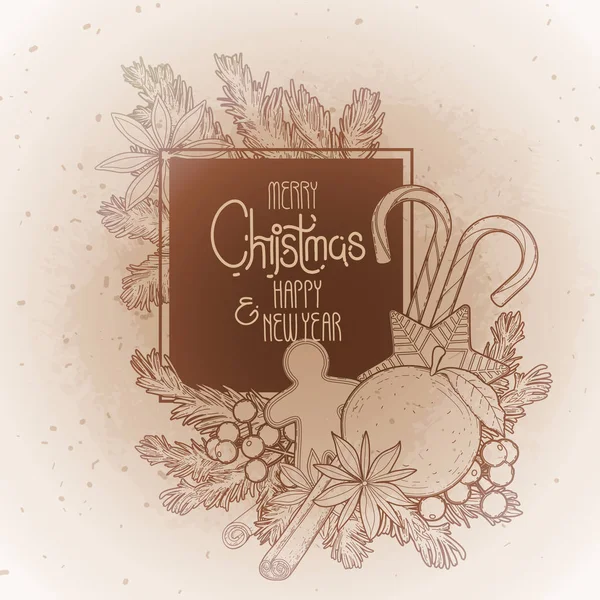 Diseño gráfico de Navidad — Archivo Imágenes Vectoriales