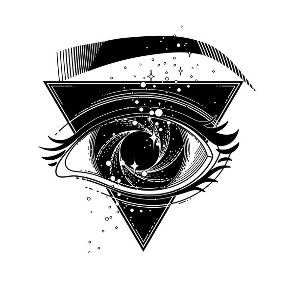 Black hole with starry vortex