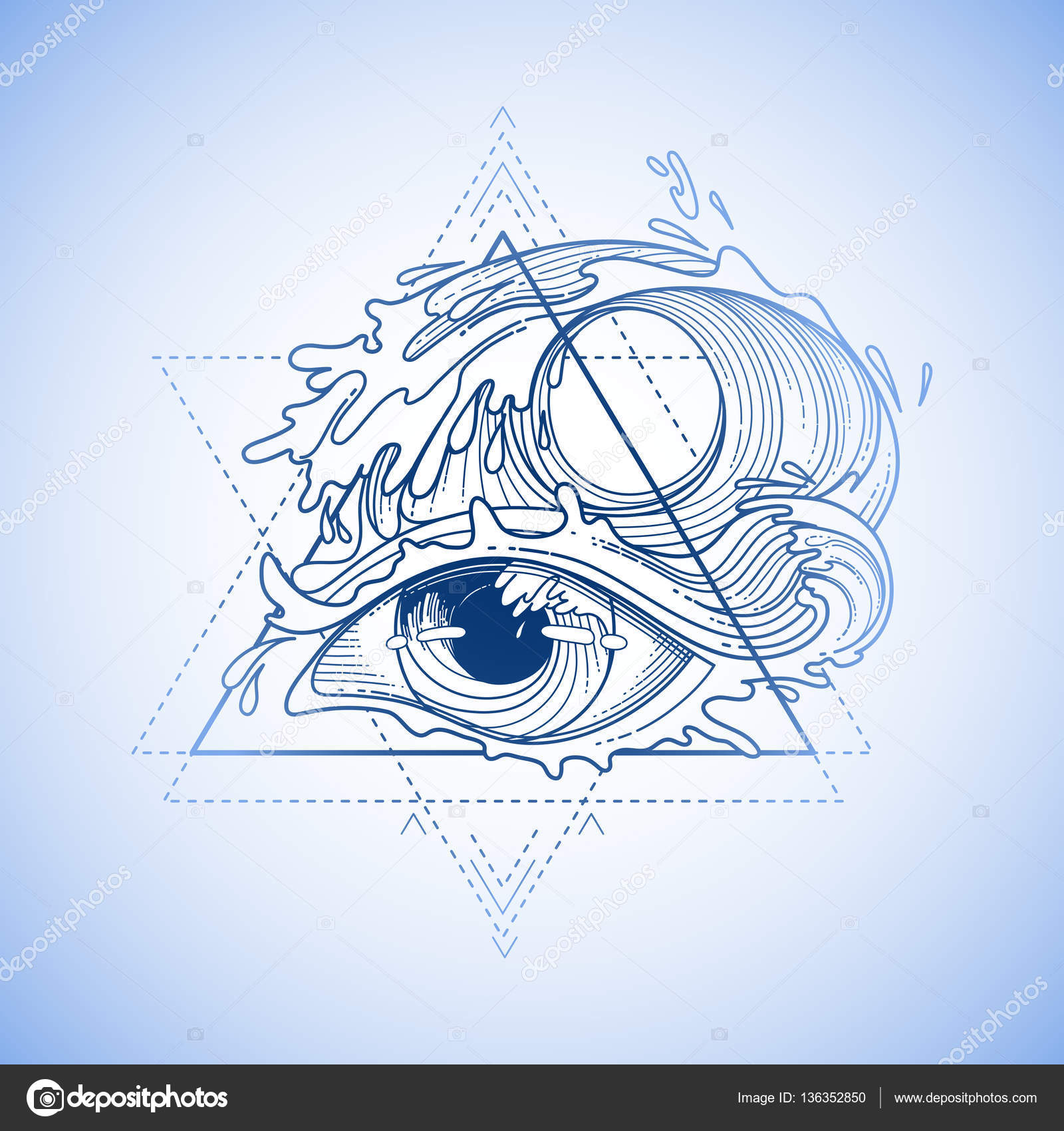 Abstract graphic eye Stock Vector Image by ©homunkulus28 136352850