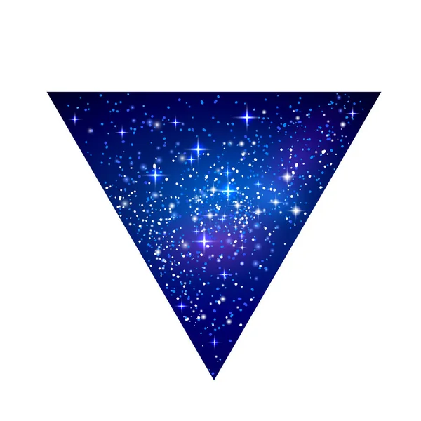 Yttre rymden stjärnklara design — Stock vektor