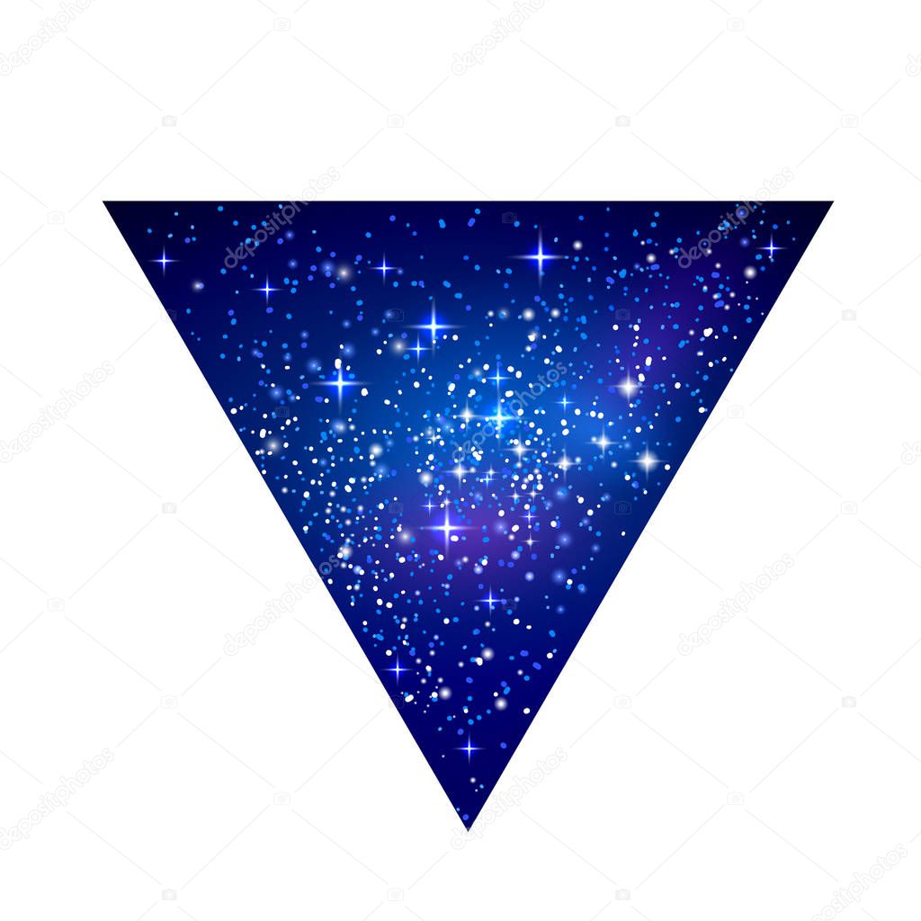 Outer space starry design