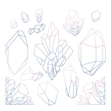 Grafik pastel kristalleri