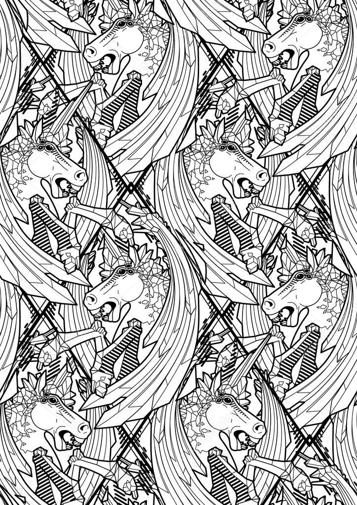 Evil Unicorn Coloring Pages / Top 50 Free Printable Unicorn Coloring