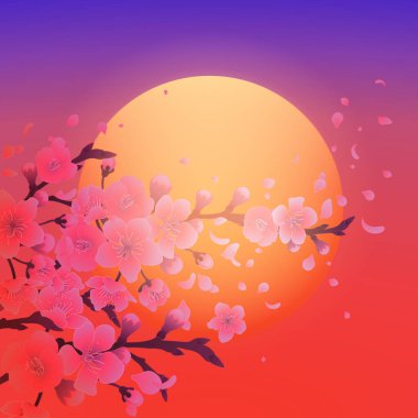 Sakura ve ayar güneş