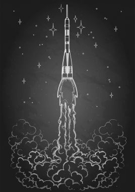 Grafik başlatma roket