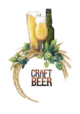 Suluboya bira tasarım