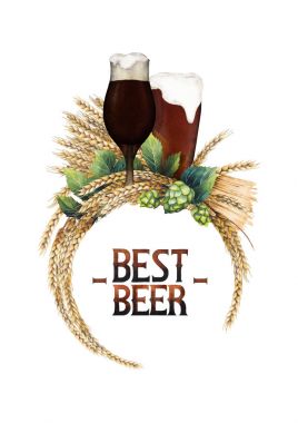 Suluboya bira tasarım