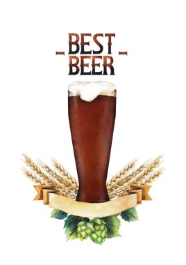 Suluboya bira tasarım