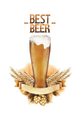 Suluboya bira tasarım