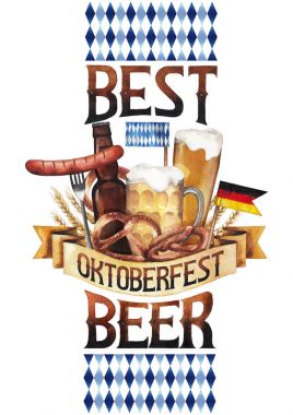Suluboya octoberfest tasarım