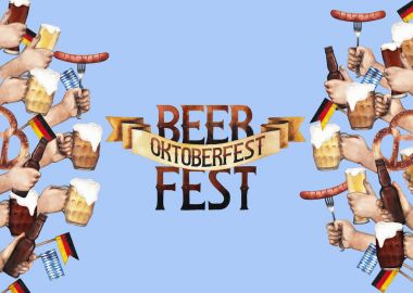 Suluboya octoberfest tasarım