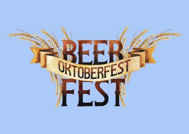 Suluboya oktoberfest tasarım