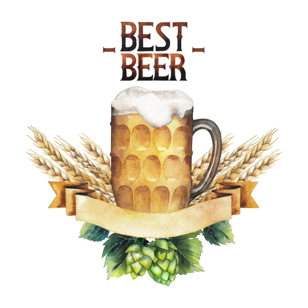 Suluboya bira tasarım