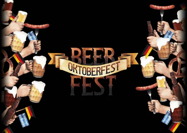 Suluboya octoberfest tasarım