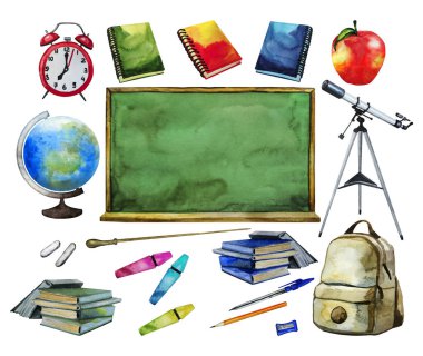 Back to school collection clipart