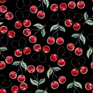 suluboya kiraz desen