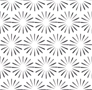 Dairesel sıçraması ile suluboya desen