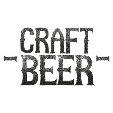 Teknik noktalar içinde zanaat bira ifade