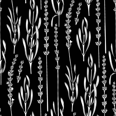 Grafik lavanta desen