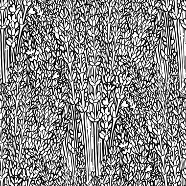 Grafik lavanta desen