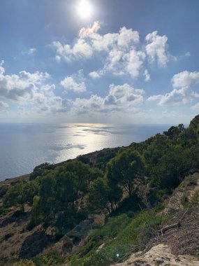 Malta, Dingli Kayalıklarından Akdeniz manzarası
