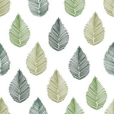 Gül yapraklarının pürüzsüz deseni yumurtadan çıkma tekniğinde canlı renklerde çizilmiş.