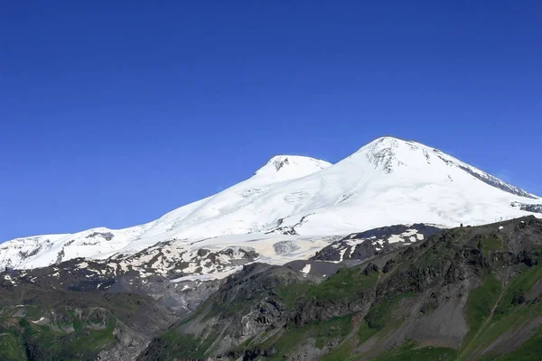 Dormant volcano. Mount Elbrus.