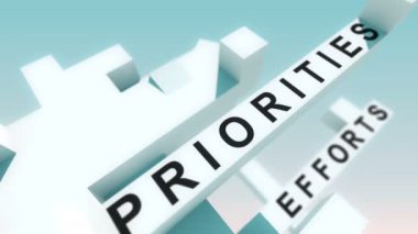 Küpleri ile animasyonlu motivasyon kelime