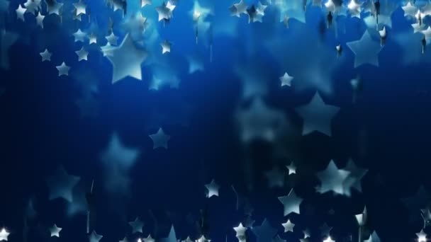 Tmavě modré hvězdy abstraktní umění Award pozadí