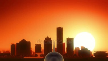 Milwaukee Wisconsin ABD Amerika manzarası